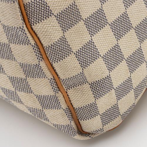 Louis Vuitton Damier Azur Speedy 35 Satchel