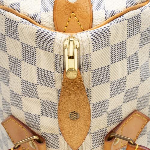 Louis Vuitton Damier Azur Speedy 35 Satchel