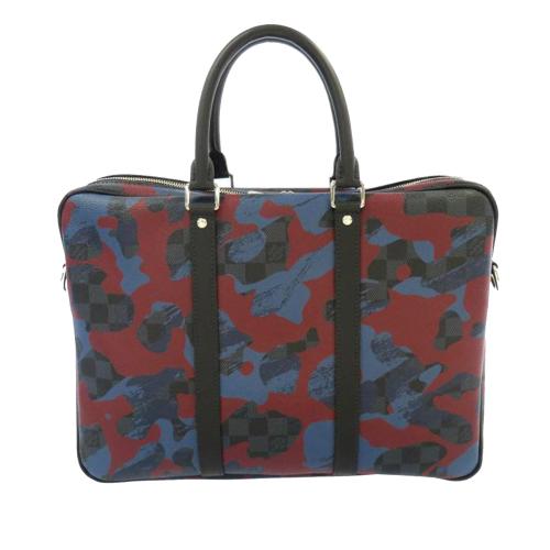 Louis Vuitton Damier Cobalt Camouflage Porte-Documents Voyage PM