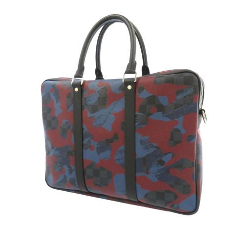 Louis Vuitton Damier Cobalt Camouflage Porte-Documents Voyage PM