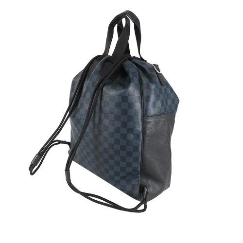 Louis Vuitton Damier Cobalt Matchpoint Hybrid Backpack