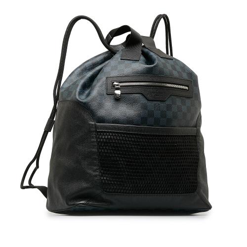 Louis Vuitton Damier Cobalt Matchpoint Hybrid Backpack