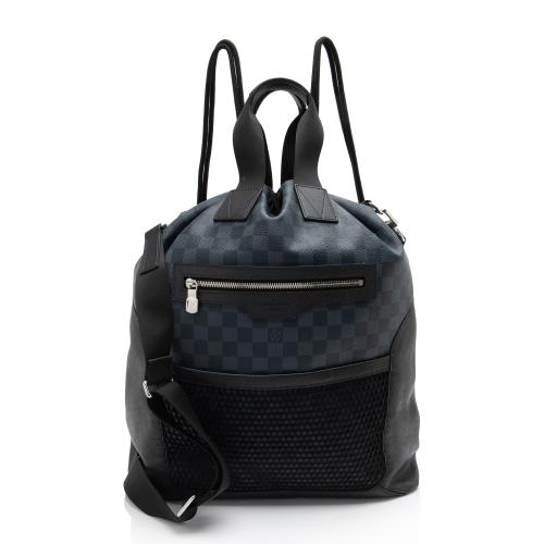 Louis Vuitton Damier Cobalt Matchpoint Hybrid Backpack