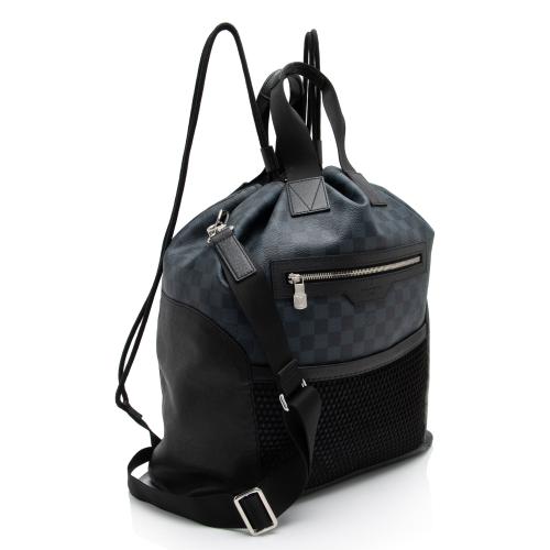 Louis Vuitton Damier Cobalt Matchpoint Hybrid Backpack