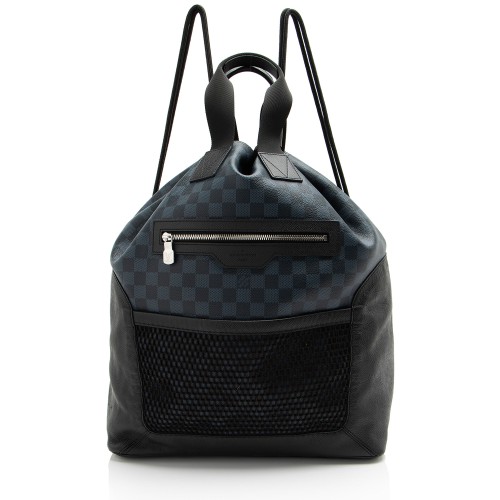 Louis Vuitton Damier Cobalt Matchpoint Hybrid Backpack