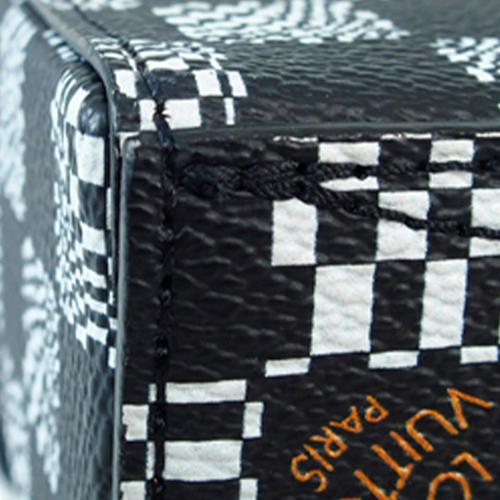 Louis Vuitton Damier Distorted Flap Soft Trunk