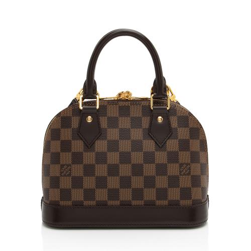 Louis Vuitton Damier Ebene Alma BB Satchel