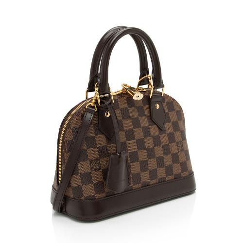 Louis Vuitton Damier Ebene Alma BB Satchel