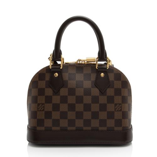 Louis Vuitton Damier Ebene Alma BB Satchel