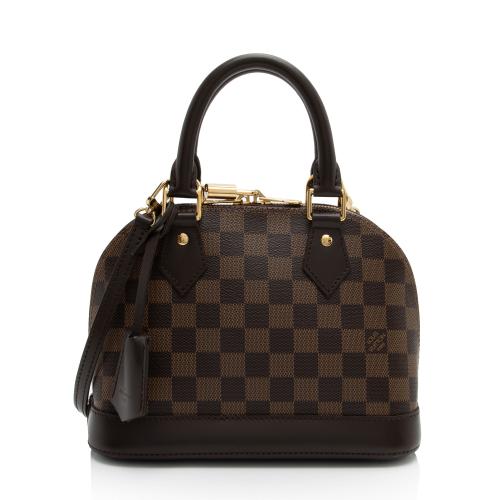 Louis Vuitton Damier Ebene Alma BB Satchel