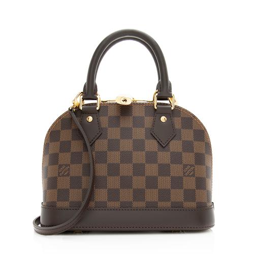 Louis Vuitton Damier Ebene Alma BB Satchel