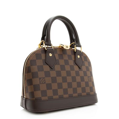 Louis Vuitton Damier Ebene Alma BB Satchel