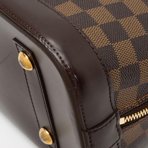 Louis Vuitton Damier Ebene Alma PM Satchel