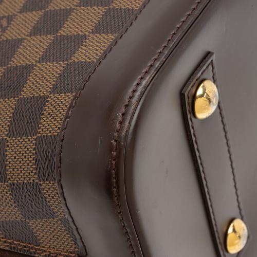 Louis Vuitton Damier Ebene Alma PM Satchel