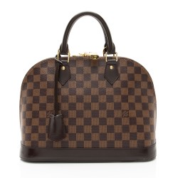 Louis Vuitton Damier Ebene Alma PM Satchel