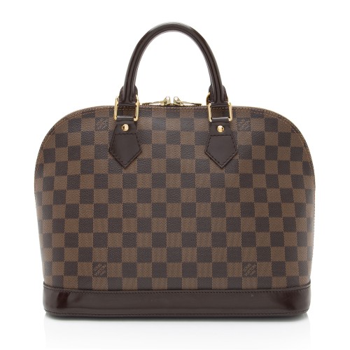 Louis Vuitton Damier Ebene Alma PM Satchel