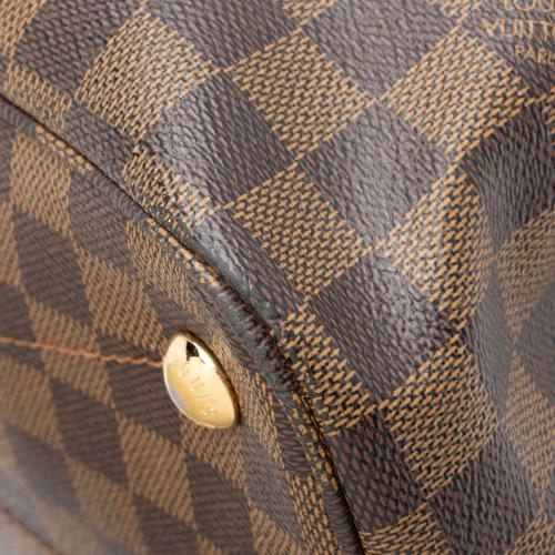 Louis Vuitton Damier Ebene Ascot Satchel