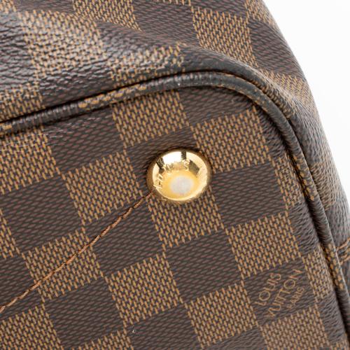 Louis Vuitton Damier Ebene Ascot Satchel