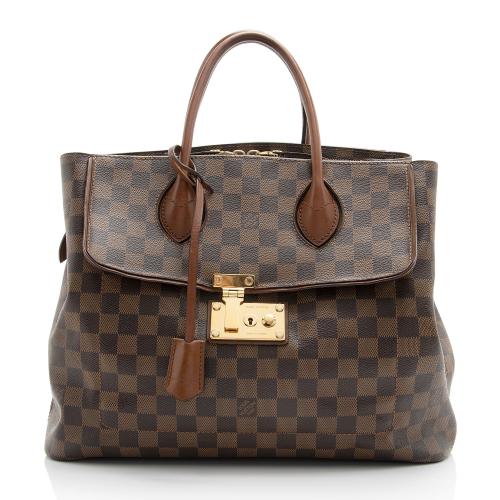 Louis Vuitton Damier Ebene Ascot Satchel