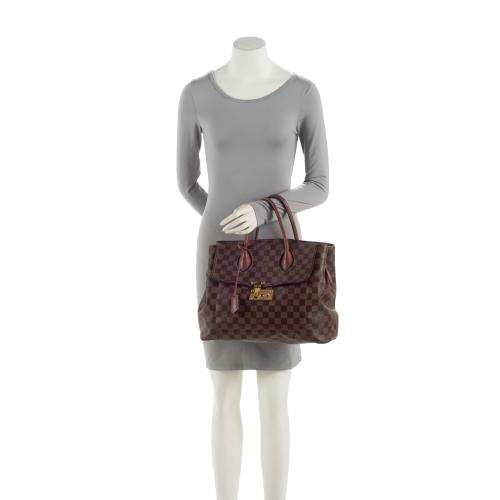 Louis Vuitton Damier Ebene Ascot Satchel