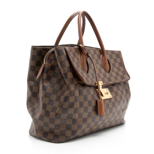 Louis Vuitton Damier Ebene Ascot Satchel