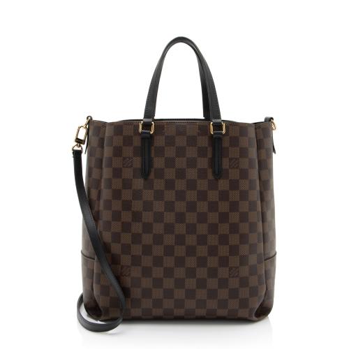 Louis Vuitton Damier Ebene Belmont MM Tote