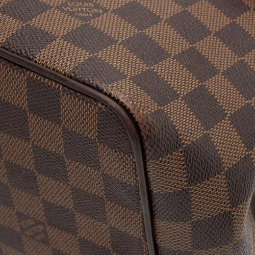 Louis Vuitton Damier Ebene Bergamo MM Satchel