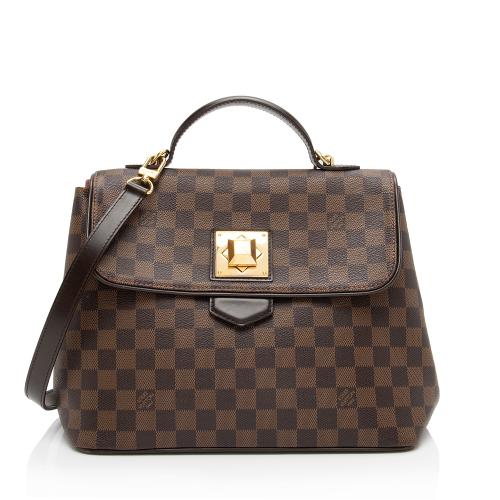 Louis Vuitton Damier Ebene Bergamo MM Satchel