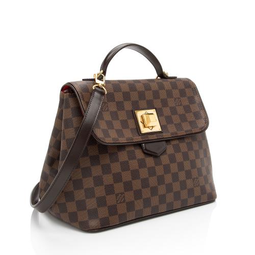 Louis Vuitton Damier Ebene Bergamo MM Satchel