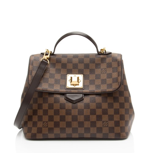 Louis Vuitton Damier Ebene Bergamo MM Satchel