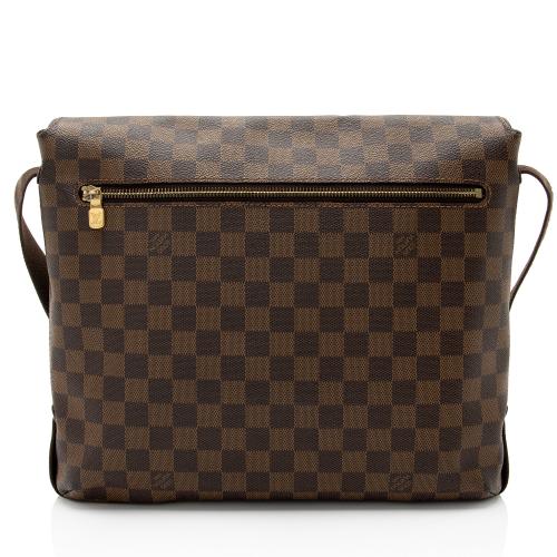 Louis Vuitton Damier Ebene Brooklyn MM Messenger Bag