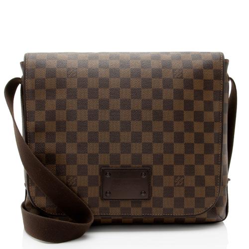 Louis Vuitton Damier Ebene Brooklyn MM Messenger Bag