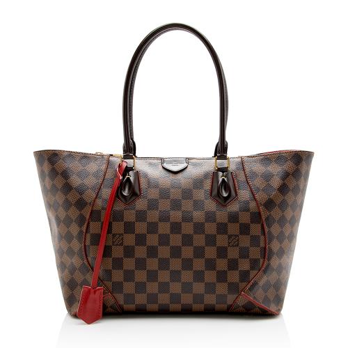 Louis Vuitton Damier Ebene Caissa MM Tote