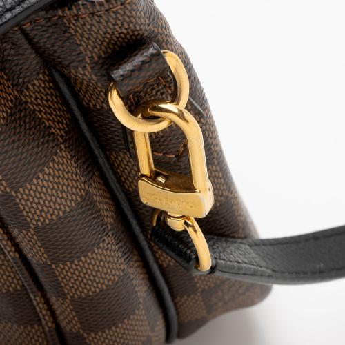 Louis Vuitton Damier Ebene Calfskin Clapton PM Shoulder Bag