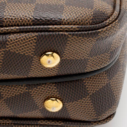 Louis Vuitton Damier Ebene Calfskin Clapton PM Shoulder Bag