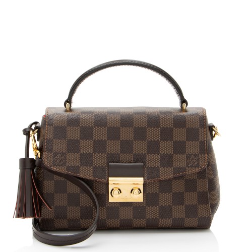 Louis Vuitton Damier Ebene Croisette Shoulder Bag