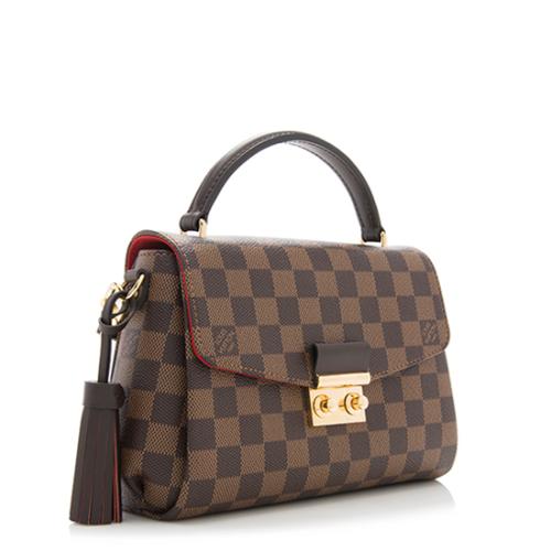 Louis Vuitton Damier Ebene Croisette Shoulder Bag