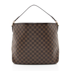 Louis Vuitton Damier Ebene Delightful MM Shoulder Bag