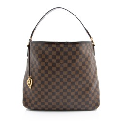 Louis Vuitton Damier Ebene Delightful MM Shoulder Bag