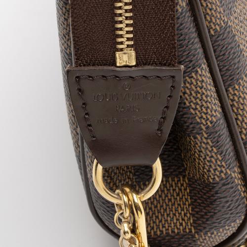 Louis Vuitton Damier Ebene Eva Clutch