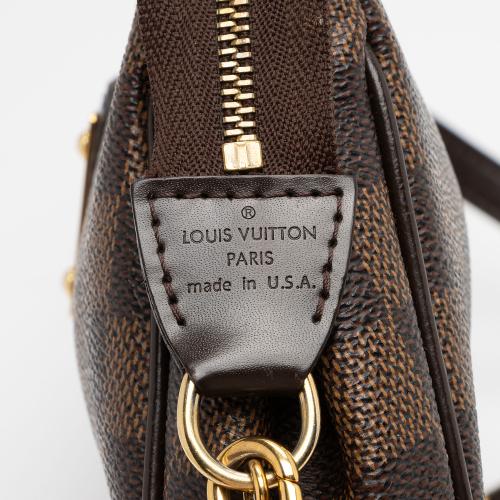 Louis Vuitton Damier Ebene Eva Clutch