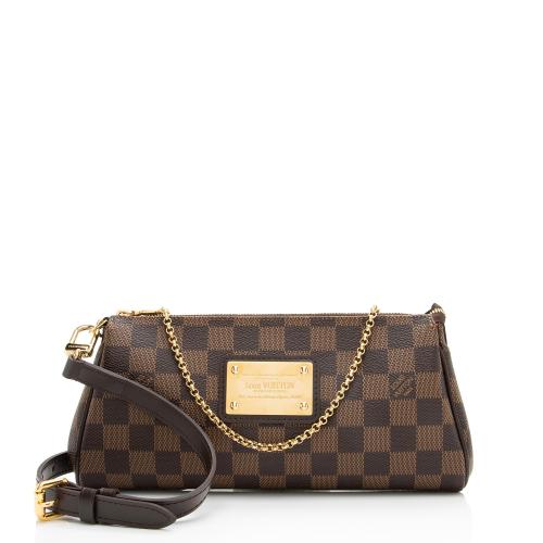 Louis Vuitton Damier Ebene Eva Clutch