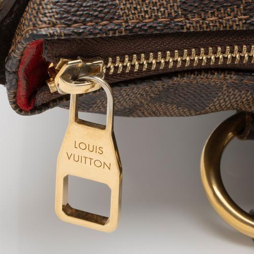 Louis Vuitton Damier Ebene Evora MM Shoulder Bag