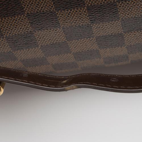 Louis Vuitton Damier Ebene Evora MM Shoulder Bag