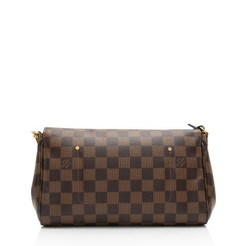 Louis Vuitton Damier Ebene Favorite MM Shoulder Bag