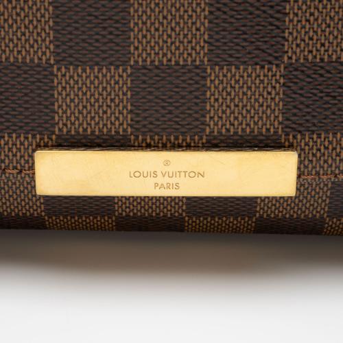 Louis Vuitton Damier Ebene Favorite MM Shoulder Bag