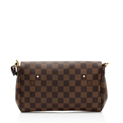 Louis Vuitton Damier Ebene Favorite MM Shoulder Bag