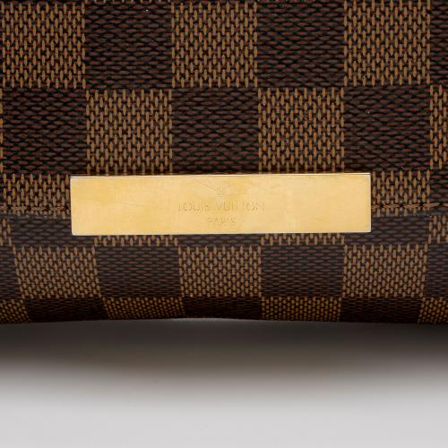 Louis Vuitton Damier Ebene Favorite MM Shoulder Bag