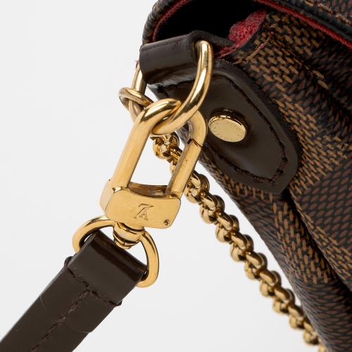 Louis Vuitton Damier Ebene Favorite MM Shoulder Bag