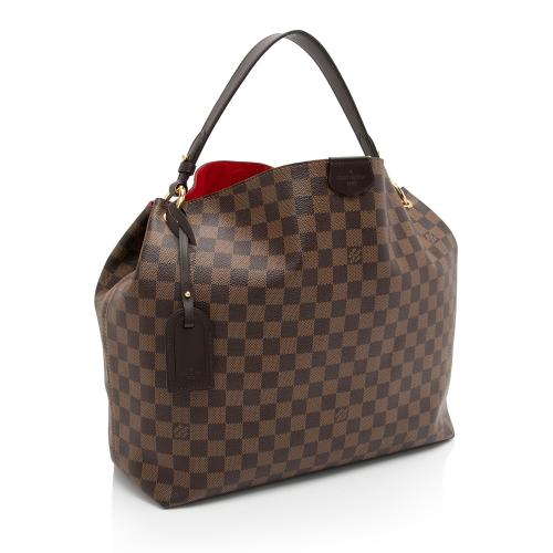 Louis Vuitton Damier Ebene Graceful MM Hobo